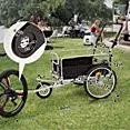 Bicycle Cargo Trailer with Bike Connection, Suspension