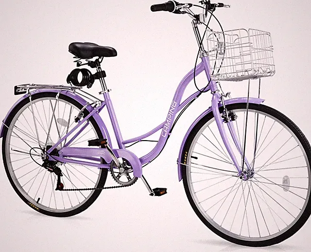 Ktaxon Women Bike 24/26 Inch Bicycles for Women, Beach Cruiser Bike with Premium